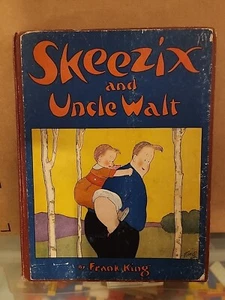 1924 SKEEZIX AND UNCLE WALT BY FRANK KING HARDCOVER BOOK Vintage Classic - Picture 1 of 2