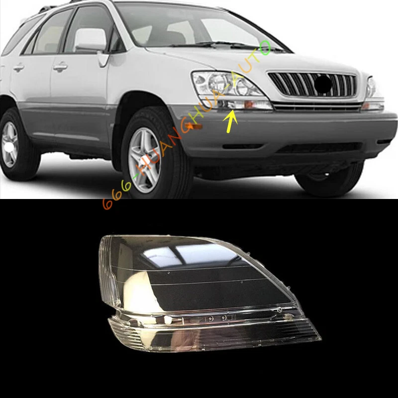 Right Side Headlight Clear Lens Cover Replace+Sealant For Lexus RX300 1999-2003 - Image 1 of 4
