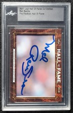 2021 Leaf Hall Of fame Cut Edition MEL RENFRO, Auto, Football