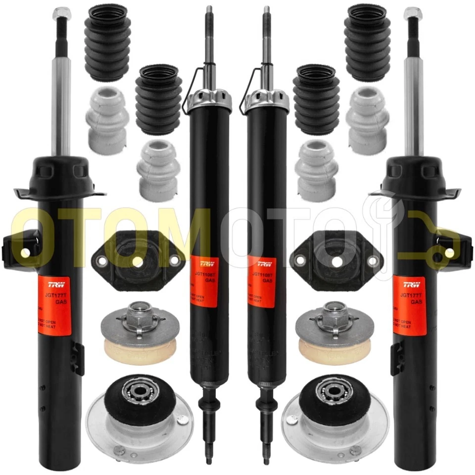 BMW SERIE 3 E90 E91 E92 E93 AMMORTIZZATORI TRW M-SPORT SUPPORTO CUSCINETTO ANT & - Immagine 1 di 1