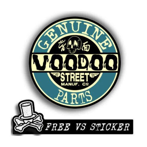 Aufkleber + Schlüsselanhänger Von Voodoo Street™, Kastenwagen, Splitty, Ratlook, - Bild 1 von 1