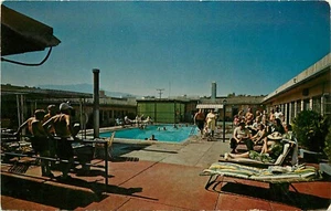 Postal de colección Tropical Palms Spa Motel (Miracle Manor) Desert Hot Springs CA - Imagen 1 de 2