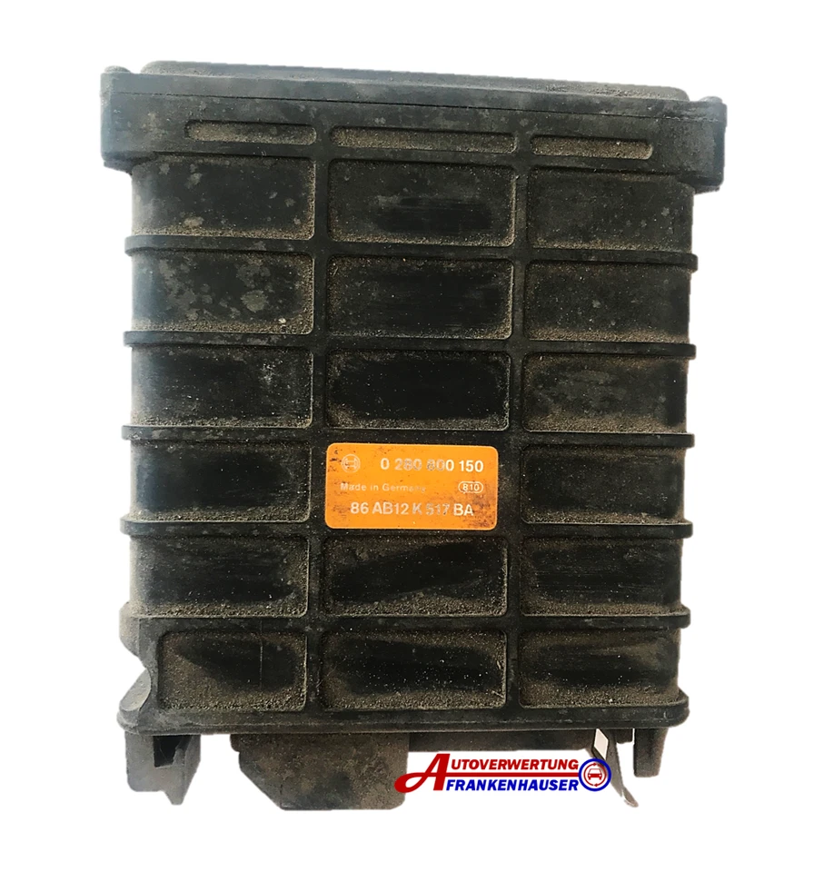 Ford Escort IV 4 Centralina Motore 86AB12K517BA Bosch 0280800150 - Immagine 1 di 1