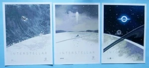 INTERSTELLAR Imax Original Promo Art Movie Poster Set Christopher Nolan 2014 - Picture 1 of 1