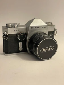 Cámara réflex Ricoh Singlex TLS de colección con 50 mm 1,7 automática Rikenon - JAPÓN - Imagen 1 de 14
