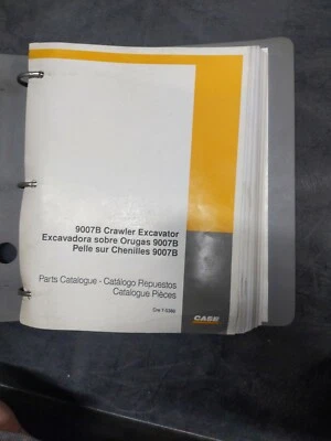 Case 907B CRAWLER EXCAVATOR PARTS CATALOG - Image 1 of 4