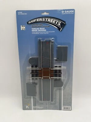 K-Line O Gauge #6-21283 SuperStreets Tubular Track Grade Crossing (New & Sealed) - Image 1 of 4