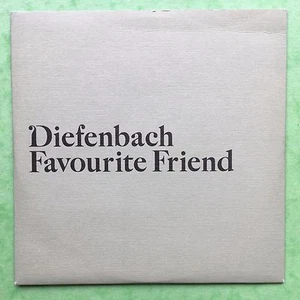 Diefenbach - Favourite Friend - 4 Tracks - Card Sleeve - Promo CD (ENA286) - Picture 1 of 3