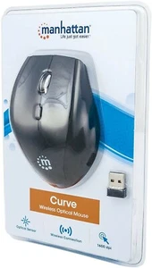 179386 MANHATTAN WIRELESS OPTICAL MOUSE  . - Picture 1 of 7