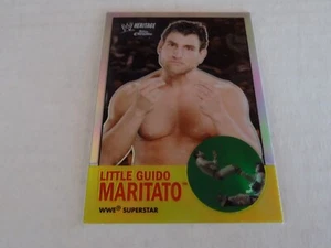 2007 WWE Heritage Little Guido Maritato Topps Chrome Refractor Karte #43 - Bild 1 von 2