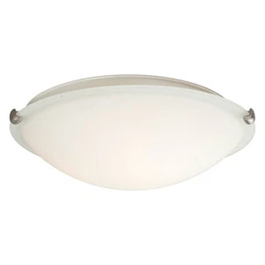 Forte Lighting 2799-03-55 Signature Flush Mount Brushed Nickel - Picture 1 of 2