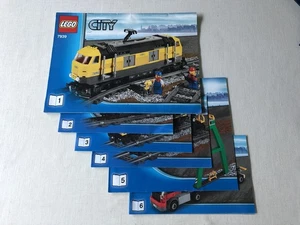 LEGO 7939 Cargo Train Instructions Complete Set #1 Thru #6 - Picture 1 of 17