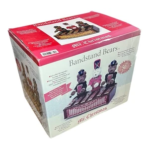 Mr. Christmas Bandstand Bears Musical Animated Bear 50 Songs Damaged Box NEW - Picture 1 of 7