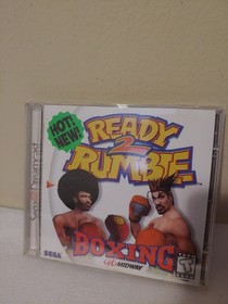 Ready 2 Rumble Boxing. Sega Dreamcast. 1999. used. manual.disc. case