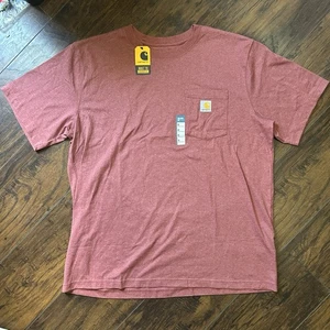 NWT Carhartt Relaxed Fit Heavyweight ShortSleeve Pocket Texas Graphic Tshirt XL - Picture 1 of 9