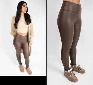 iKrush Taillierte Kunstleder Leggings Leggings Relaxed High Waist Regular - Bild 1 von 4