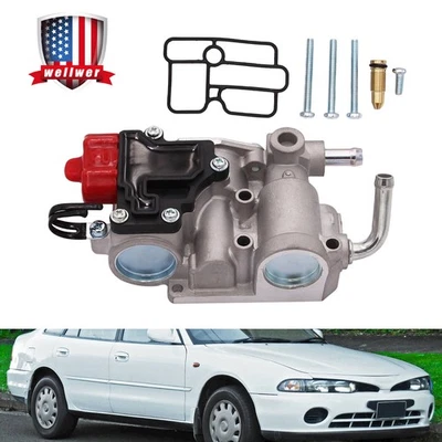 Válvula de control de aire de ralentí estabilizador de velocidad apto para Mitsubishi Galant Expo 2.4L Foto 1 de 4