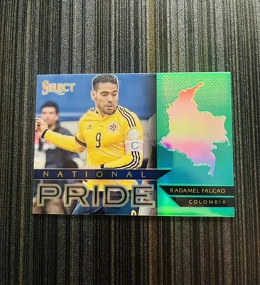 2015-16 Panini Select National Pride Green Radamel Falcao 4/5 #12 Colombia ATM - Image 1 of 2