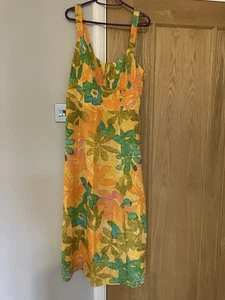 Whistles 14 Gorgeous summer Dress new ! With Back Feature - Picture 1 of 7
