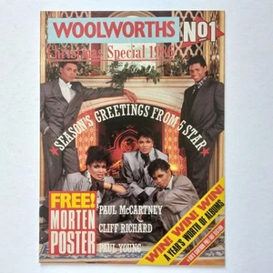 WOOLWORTHS No1 Magazine 1986 Christmas Special (5 Star/Morten Harket/McCartney) - Picture 1 of 23