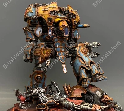 Warhammer 40K ОКРАШЕННЫЙ Imperial Knight Warmaster Titan с плазменными разрушителями GW - Изображение 1 из 4
