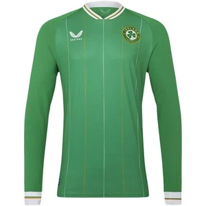 Ireland Football Shirt Pro Home 2023 Long Sleeve Castore Adults Size Medium New - Picture 1 of 19
