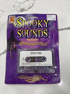 Vintage Halloween 1996 Paper Magic Spooky Sounds Cassette Tape NOS - Image 1 of 2