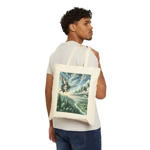 Eco-Friendly Cotton Tote Bag – Strength Quote, Available in 2 colors - Picture 1 of 13