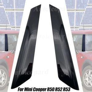 Pair RH LH Windshield A Pillar Post Trims Molding For Mini Cooper R50 R52 R53 - Picture 1 of 5