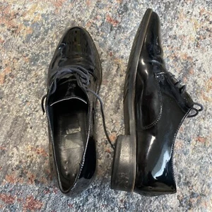 Lack Schuhe Damen Gr.38 Schwarz,15/60 - Bild 1 von 9