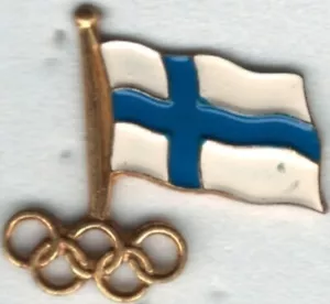 Nice Undated FINLAND Flag Olympic Team NOC Pin - Picture 1 of 1