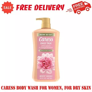 Caress Body Wash For Women, Daily Silk White Peach & Orange Blossom For Dry Skin - Picture 1 of 4