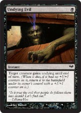UNDYING EVIL Dark Ascension MTG Magic the Gathering Cards DJMagic
