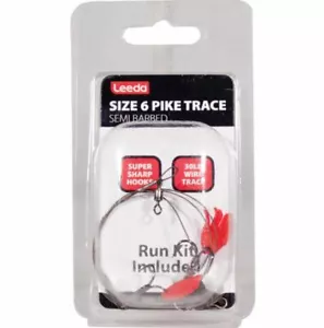Semi Púas Leeda Pike Trace - Plataformas y Rastros de Pesca LUCIO * Stock 2023* - Imagen 1 de 1