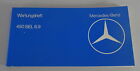 Checkbook/Maintenance Booklet Mercedes-Benz W116 450 Sel 6.9 Blanko Stand 06/