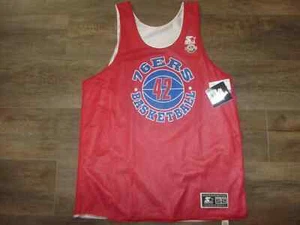 NWT Philadelphia 76ers Elton Brand Reversible Basketball Practice Jersey XL 52 - Picture 1 of 8