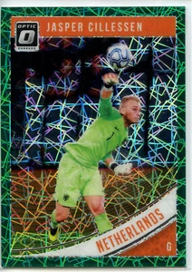 2018-19 Donruss Optic GREEN VELOCITY #157 Jasper Cillessen - Netherlands #21/200 - Picture 1 of 2