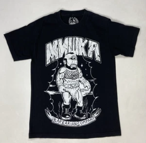 Mishka Kalaka Mnwka Graphic T-shirt Men Small Black Short Sleeve - Picture 1 of 7