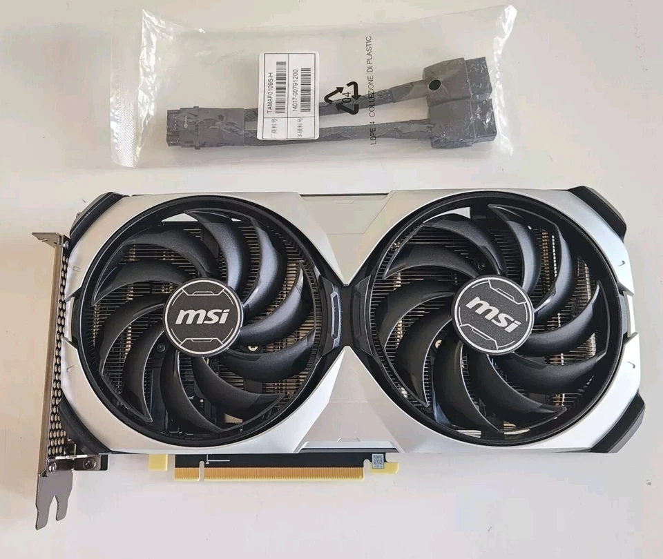 MSI GeForce RTX 4070 SUPER 12GB OC Ventus 2X GDDR6X PCI Express  Graphics, GPU - Image 1 of 4