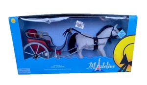 LEARNING CURVE 2002 MADELINE MADELINE'S HORSE & CARRIAGE, CLEMENTINE NEW IN BOX - Picture 1 of 2