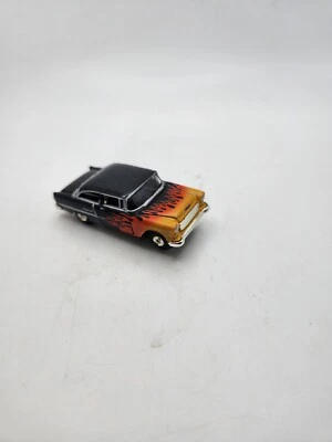 Model Motoring 1955 Chevy Belair Black With FLAMES LIMITED EDITION  - Image 1 of 2