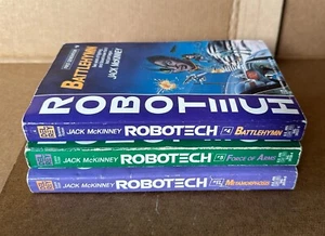 Jack McKinney ROBOTECH Series #4 #5 #11 Lot of 3 Del Rey Mass Market Paperbacks - Picture 1 of 7