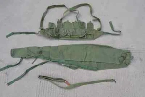 Chinese Army Military Surplus SVD Type 85 Canvas Drop Case + Ammo Pouch + Sling - Bild 1 von 16