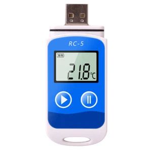 NEW RC-5 USB Reusable Temperature Data Logger Temp Recorder Quick PDF Report - Picture 1 of 5