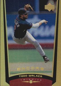 1999 (TWINS) Upper Deck Encore FX Gold #52 Todd Walker /125