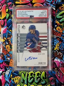 2019 SP Authentic Adam Fox Future Watch Rookie Auto 320/999 PSA 9 Auto 10 - Picture 1 of 1