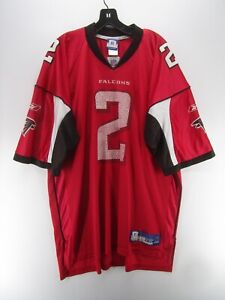 Matt Ryan Jersey Men XXL Red Atlanta Falcons Rebook NFL Equipment Pullover Y2K