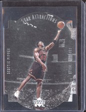 Scottie Pippen 1997-98 Upper Deck Collector's Choice Star Attractions Die Cut