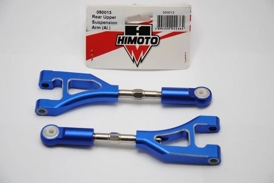 Himoto 050013 Braccetti Sospensioni Posteriore Superiore in Alluminio Blu 1/5 - Immagine 1 di 1