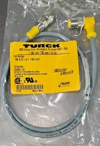 TURCK RK 4.4T-0.7-WS 4.4T PLC Cable                                    Loc 5D-12 - Picture 1 of 4